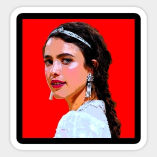 margaret qualley Sticker